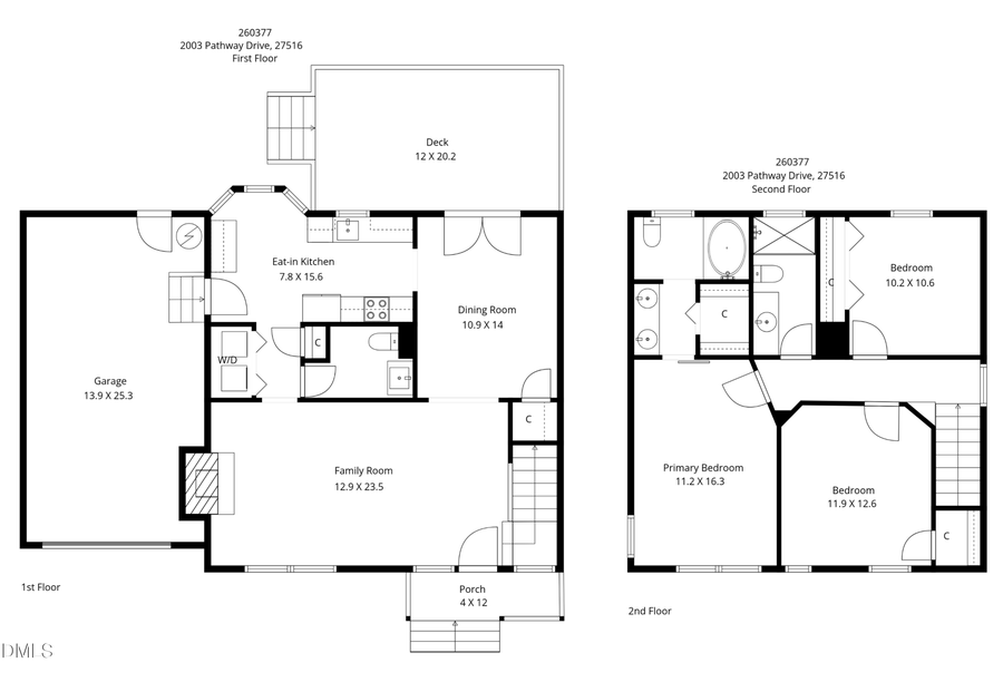 2003 Pathway Drive, Chapel Hill, NC 27516 - #2