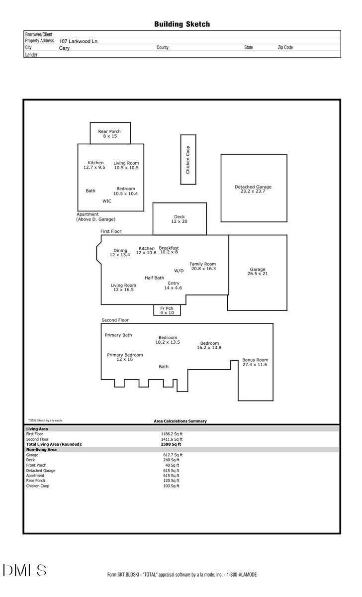 107 Larkwood Lane, Cary, NC 27518 - Image #2