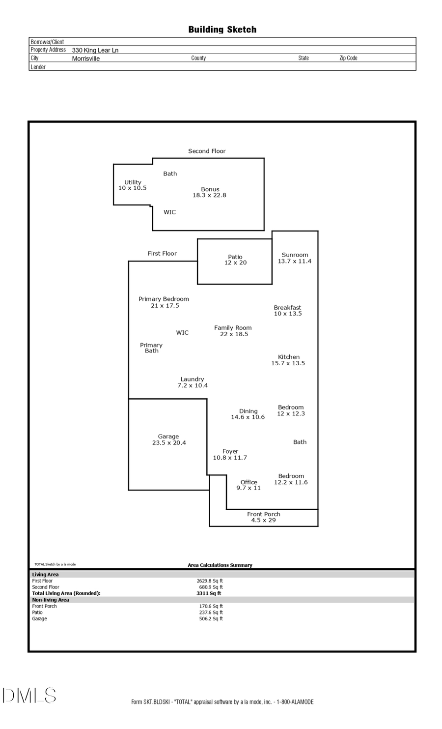 330 King Lear Lane, Morrisville, NC 27560 - #2