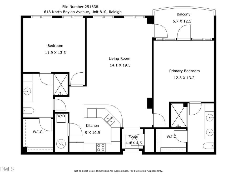 618 N Boylan Avenue #810, Raleigh, NC 27603 - #2