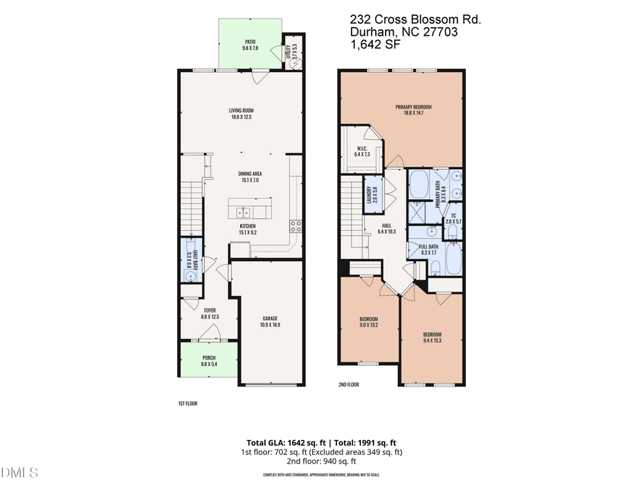 232 Cross Blossom Road, Durham, NC 27703 - #2