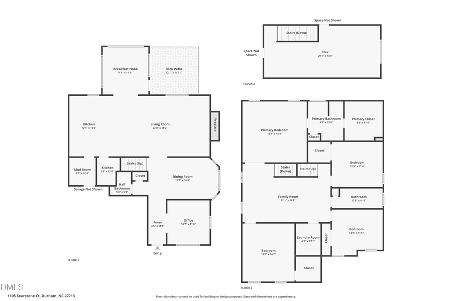 1105 Searstone Court, Durham, NC 27713 - #2