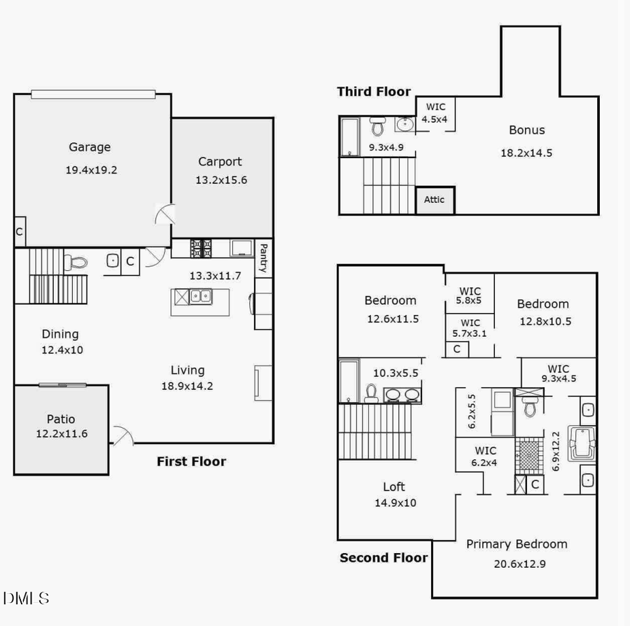 9305 Alcazar Walk, Raleigh, NC 27617 - #2