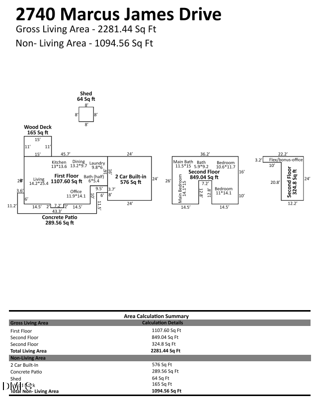 2740 Marcus James Drive, Fayetteville, NC 28306 - #2