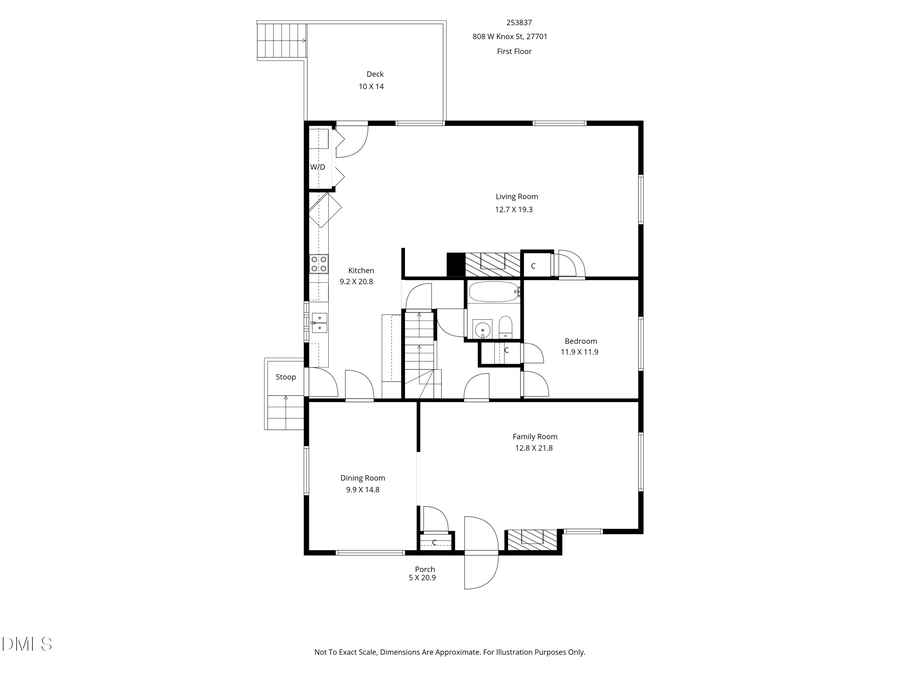 808 W Knox Street, Durham, NC 27701 - #2