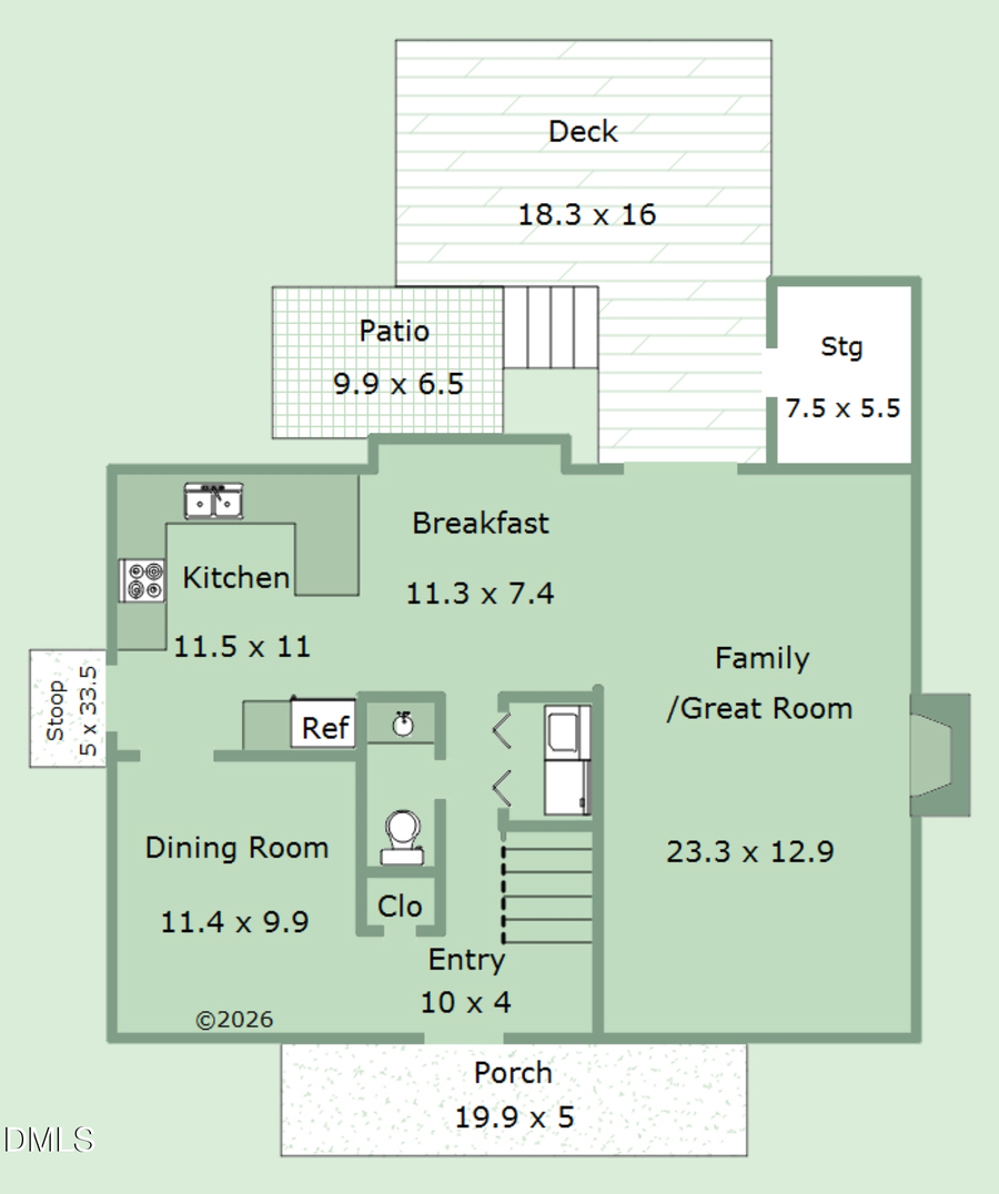 3500 Limber Lane, Raleigh, NC 27616 - #2