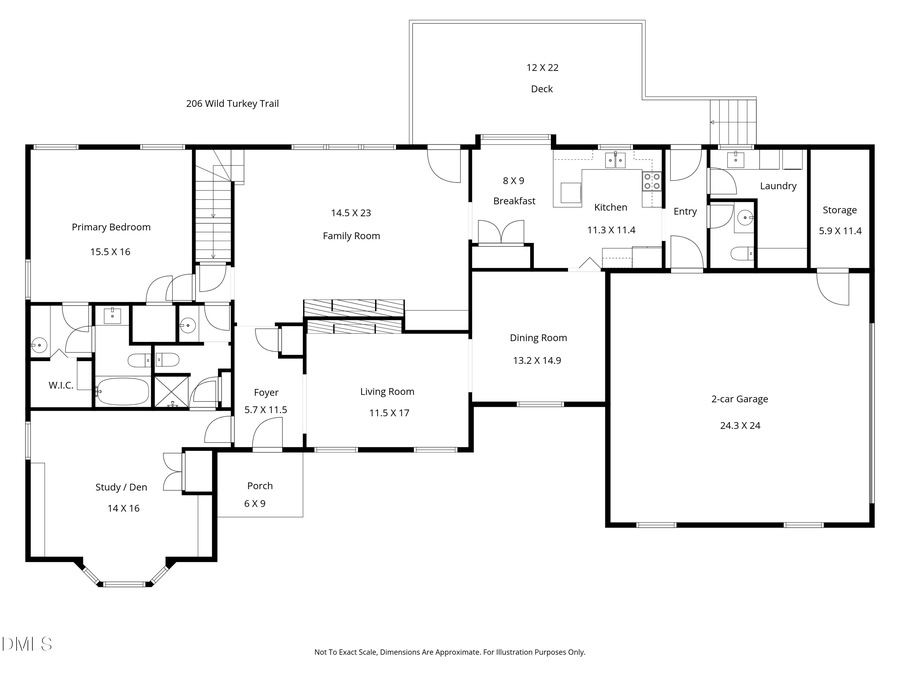206 Wild Turkey Trail, Chapel Hill, NC 27516 - #2