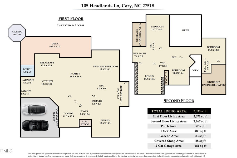 105 Headlands Lane, Cary, NC 27518 - #2
