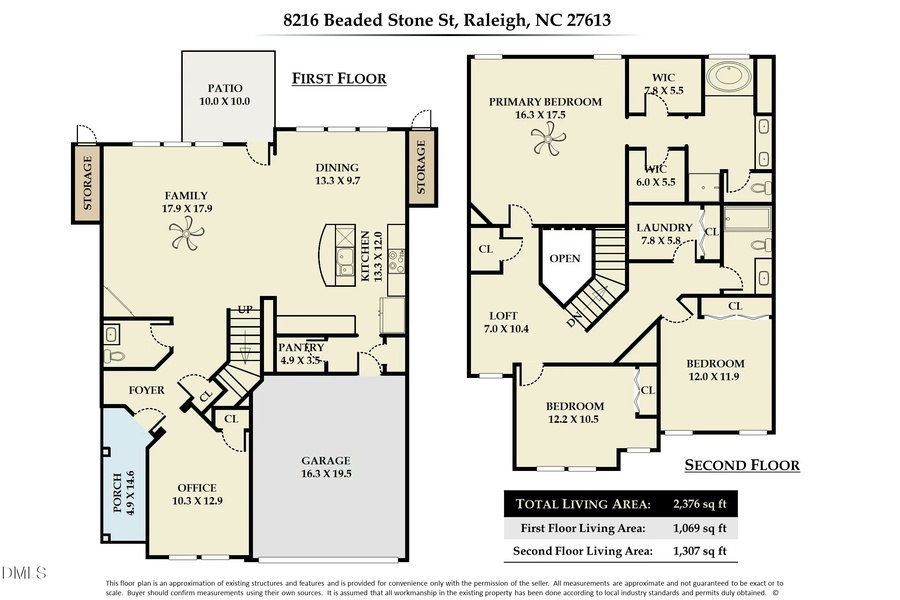 8216 Beaded Stone Street, Raleigh, NC 27613 - #2