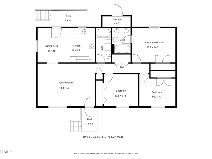 517 John Mitchell Road, Youngsville, NC 27596 - #2