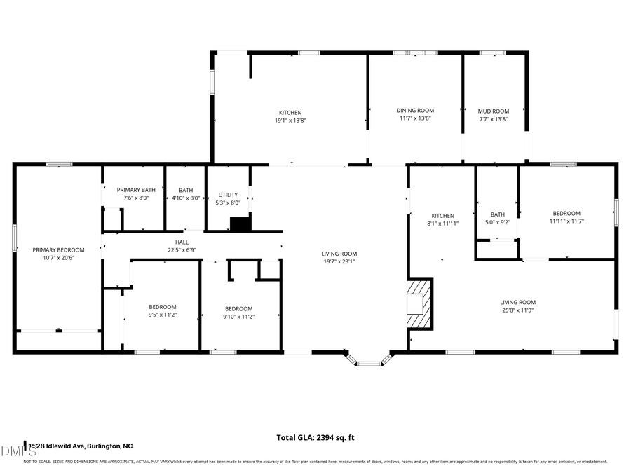 1528 Idlewild Avenue, Burlington, NC 27217 - #2