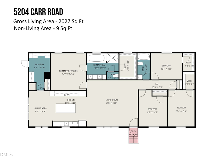 5204 Carr Road, Wilson, NC 27896 - #2