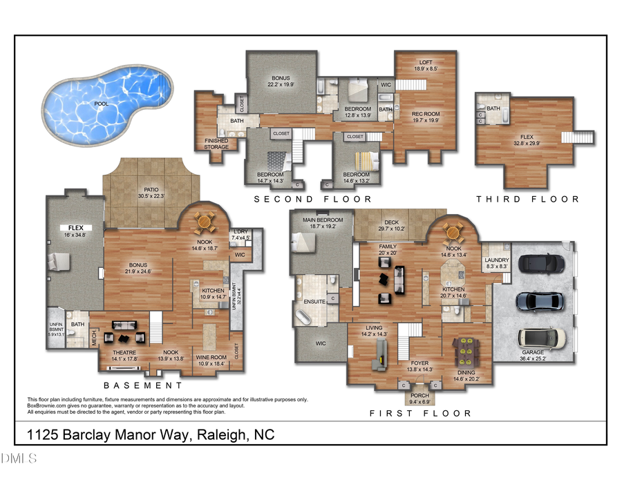 1125 Barclay Manor Way, Raleigh, NC 27614 - #2
