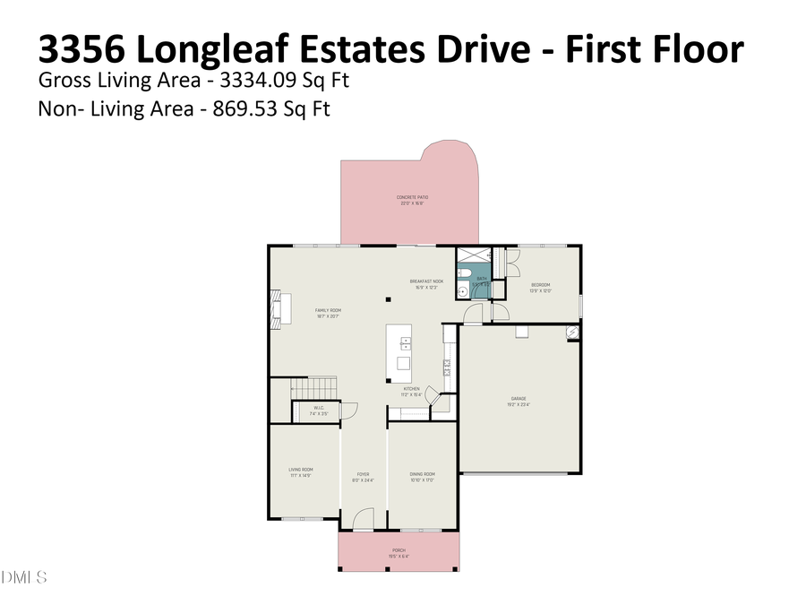 3356 Longleaf Estates Drive, Raleigh, NC 27616 - #2