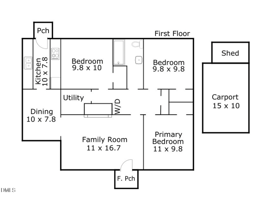 1811 Forest Road, Durham, NC 27705 - #2