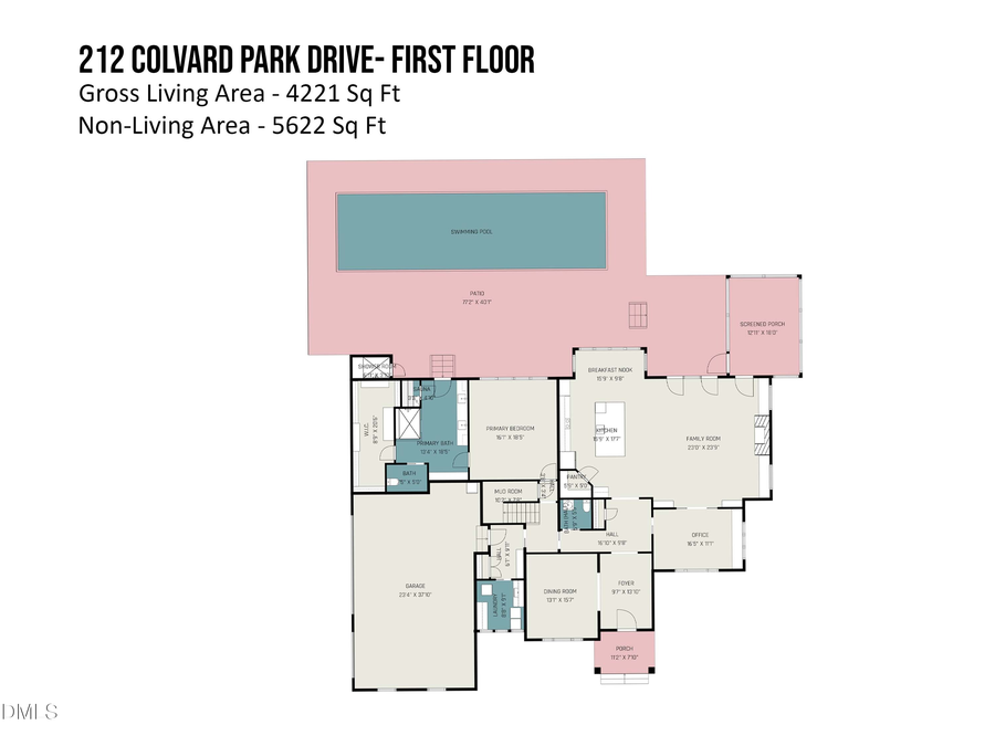 212 Colvard Park Drive, Durham, NC 27713 - #2