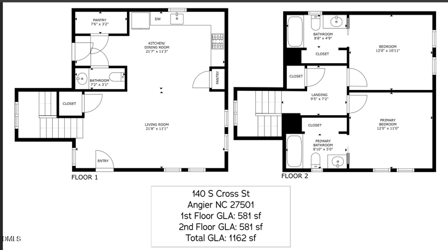 140 S Cross Street, Angier, NC 27501 - #2