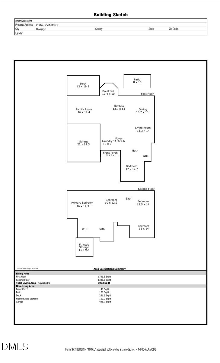 2804 Shofield Court, Raleigh, NC 27615 - #2