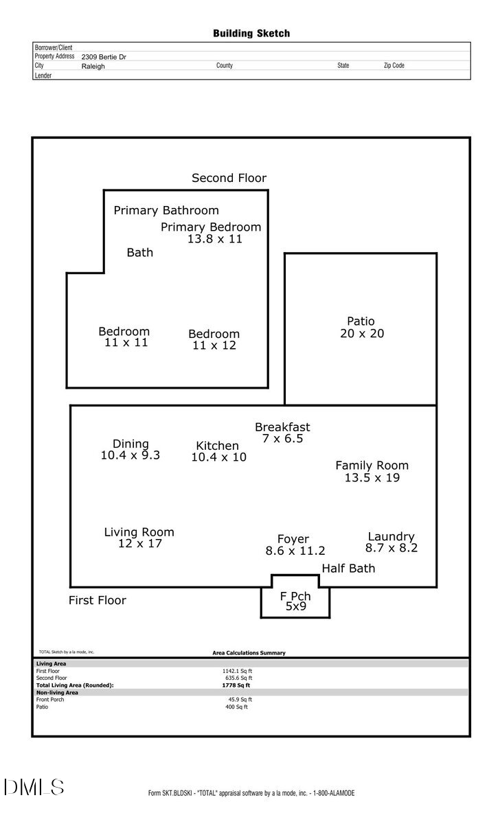 2309 Bertie Drive, Raleigh, NC 27610 - #2