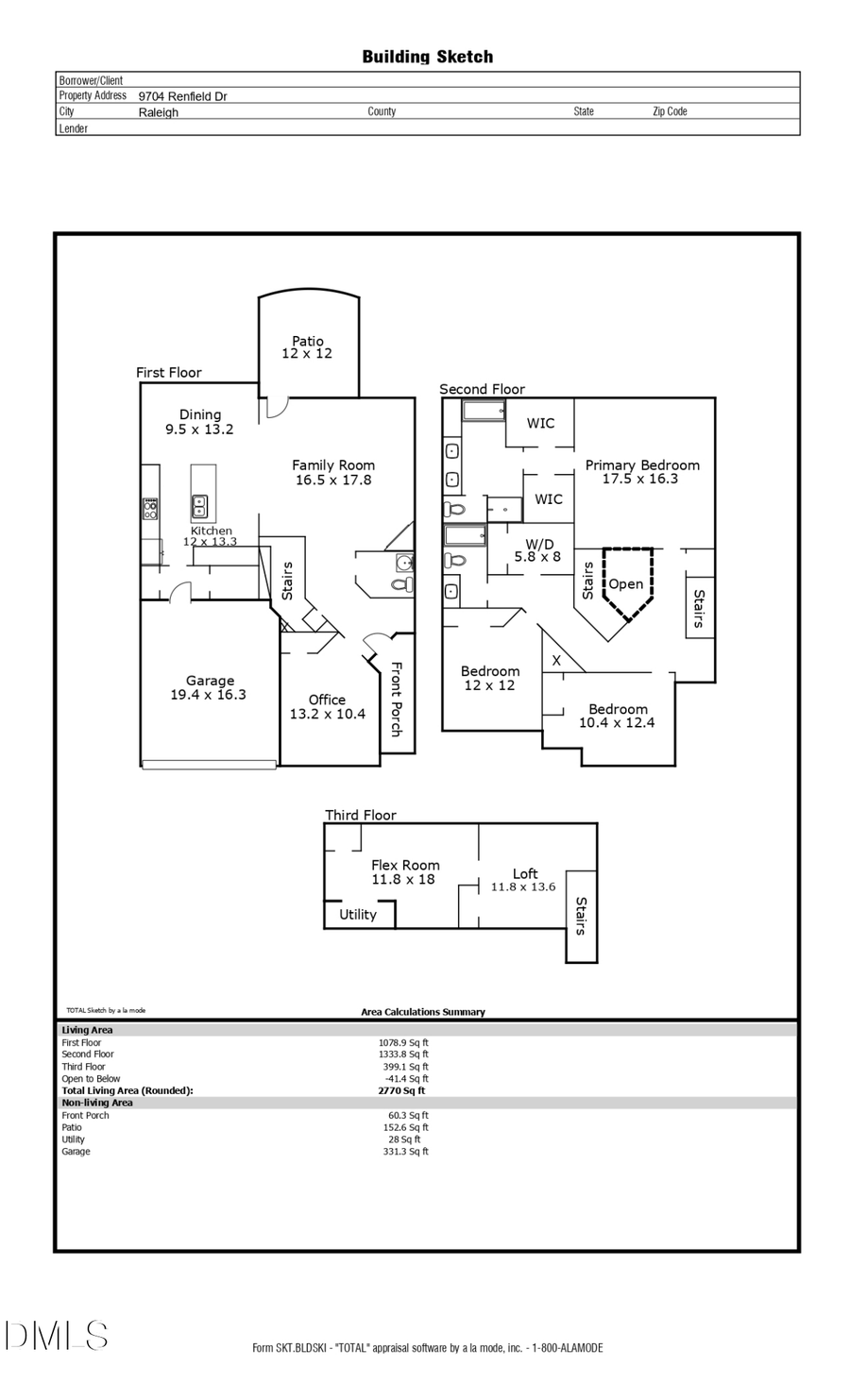 9704 Renfield Drive, Raleigh, NC 27617 - #2