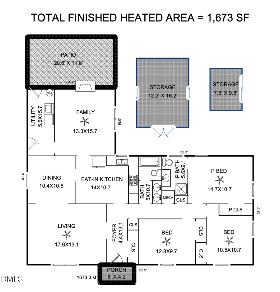 124 Wicklow Lane, Durham, NC 27713 - #2