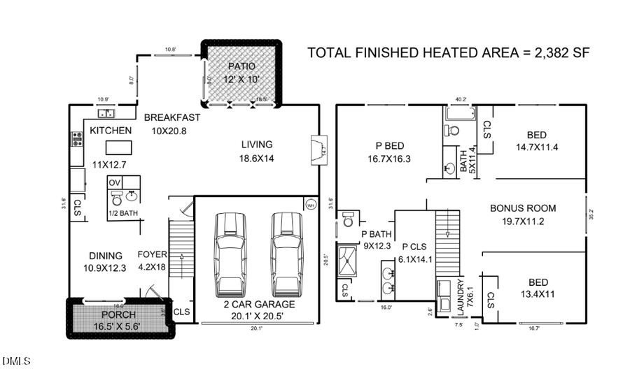 825 Fulworth Avenue, Wake Forest, NC 27587 - #2