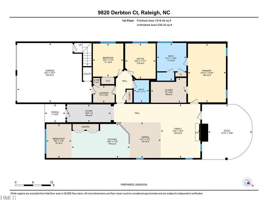 9820 Derbton Court, Raleigh, NC 27617 - #2