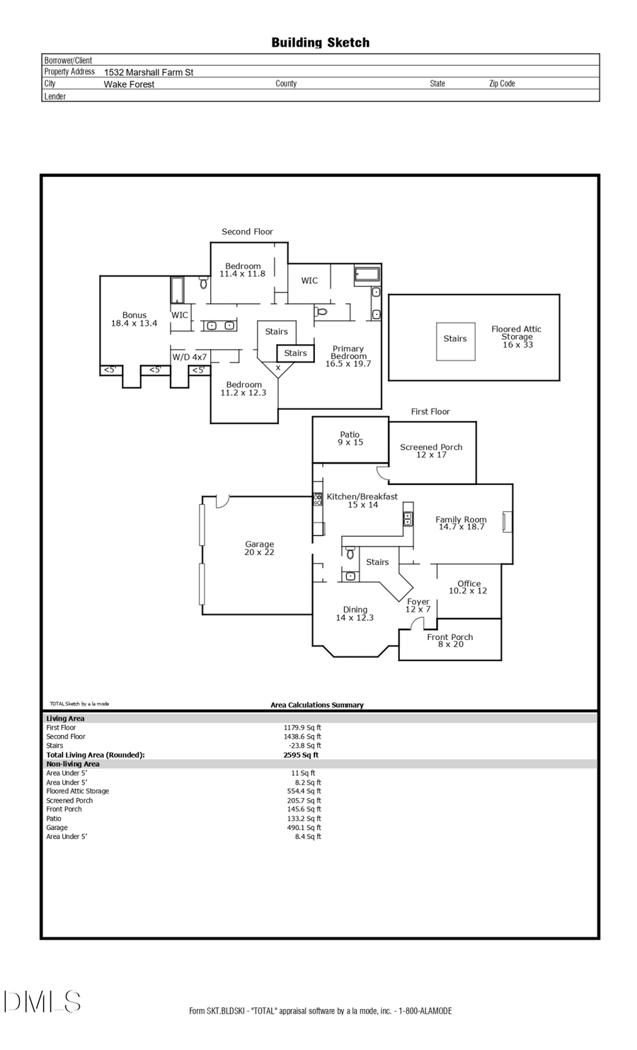1532 Marshall Farm Street, Wake Forest, NC 27587 - #2