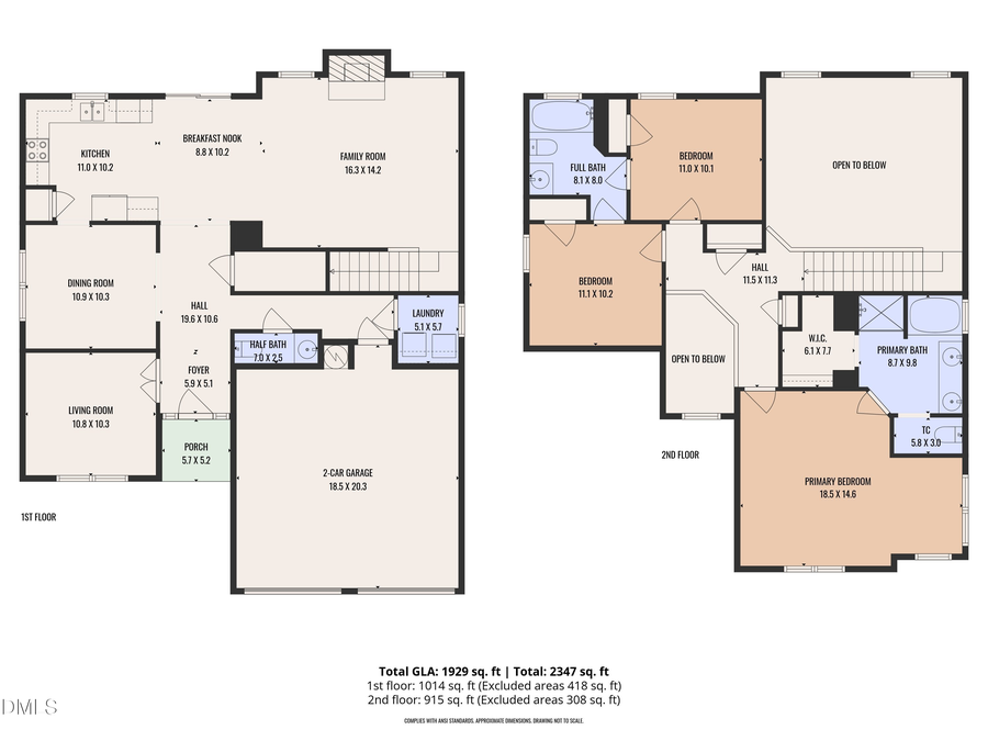 5712 Keowee Way, Raleigh, NC 27616 - #2