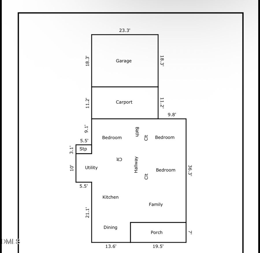 108 N Watauga Avenue, Dunn, NC 28334 - #2