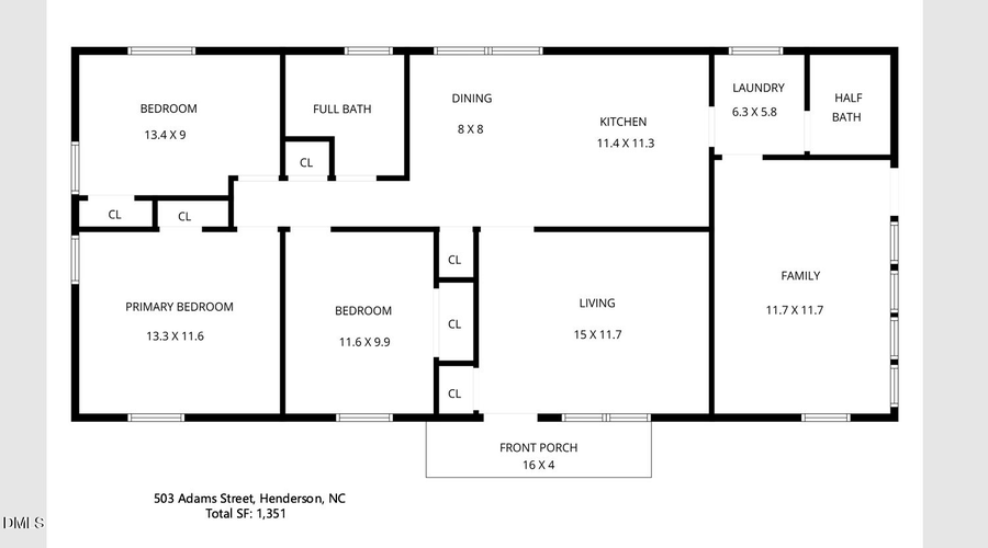 503 Adams Street, Henderson, NC 27536 - #2
