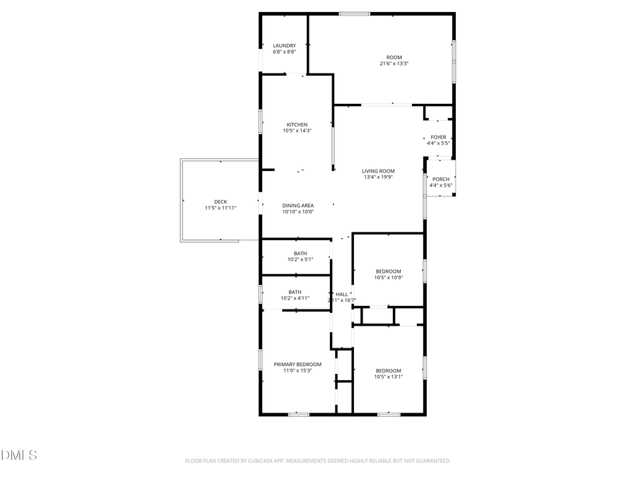 601 Crestview Drive, Durham, NC 27712 - #2