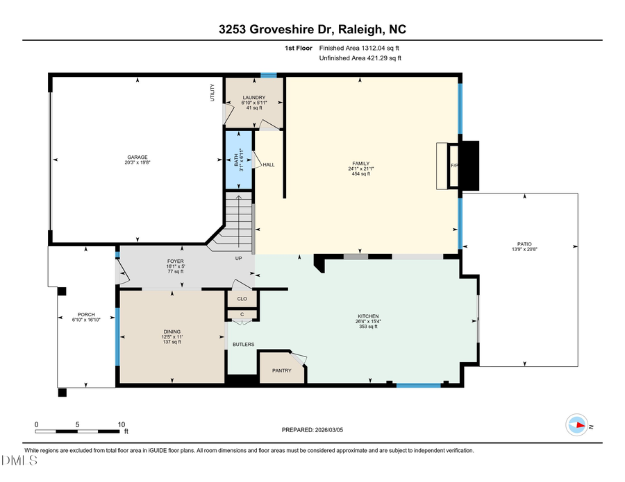 3253 Groveshire Drive, Raleigh, NC 27616 - #2
