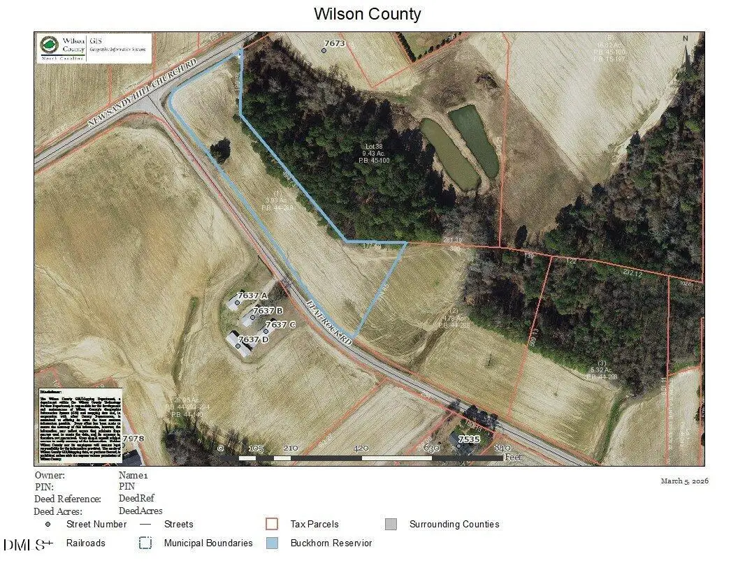 Tract 1 Flat Rock Road, Sims, NC 27880 - #1