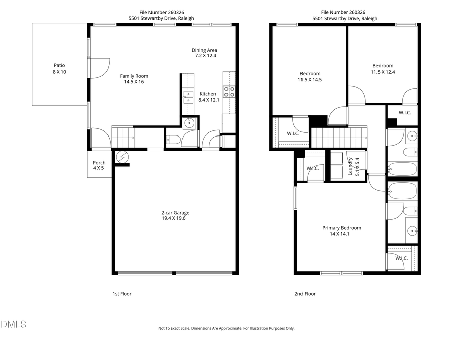 5501 Stewartby Drive, Raleigh, NC 27613 - #2
