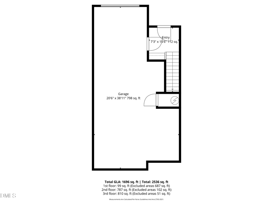 805 S Franklin Street, Wake Forest, NC 27587 - #2
