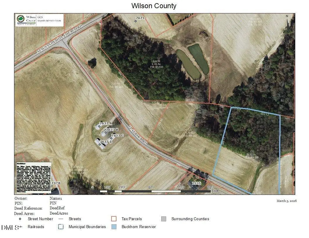 Tract 3 Flat Rock Road, Sims, NC 27880 - #1
