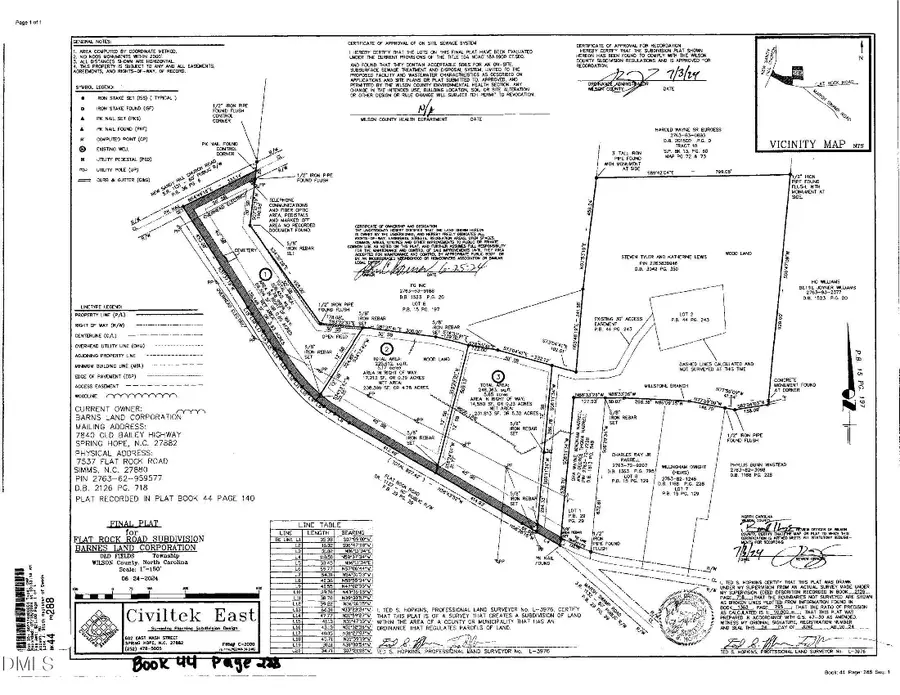 Tract 3 Flat Rock Road, Sims, NC 27880 - #2