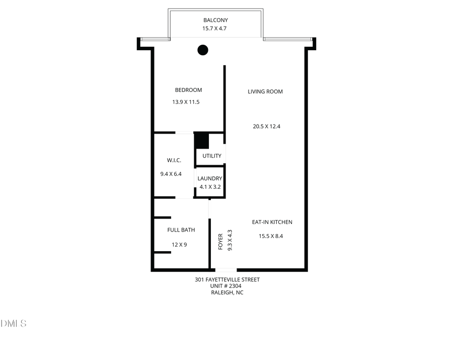 301 Fayetteville Street #2304, Raleigh, NC 27601 - #2