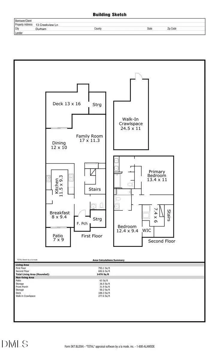 13 Creekview Lane, Durham, NC 27705 - #3