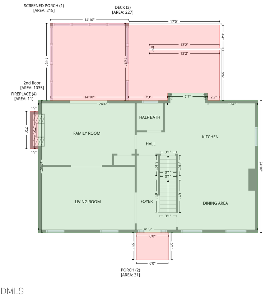 4312 Oak Park Road, Raleigh, NC 27612 - #2