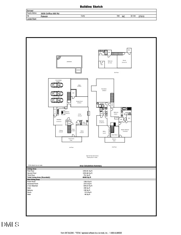 3608 Griffice Mill Road, Raleigh, NC 27610 - #2