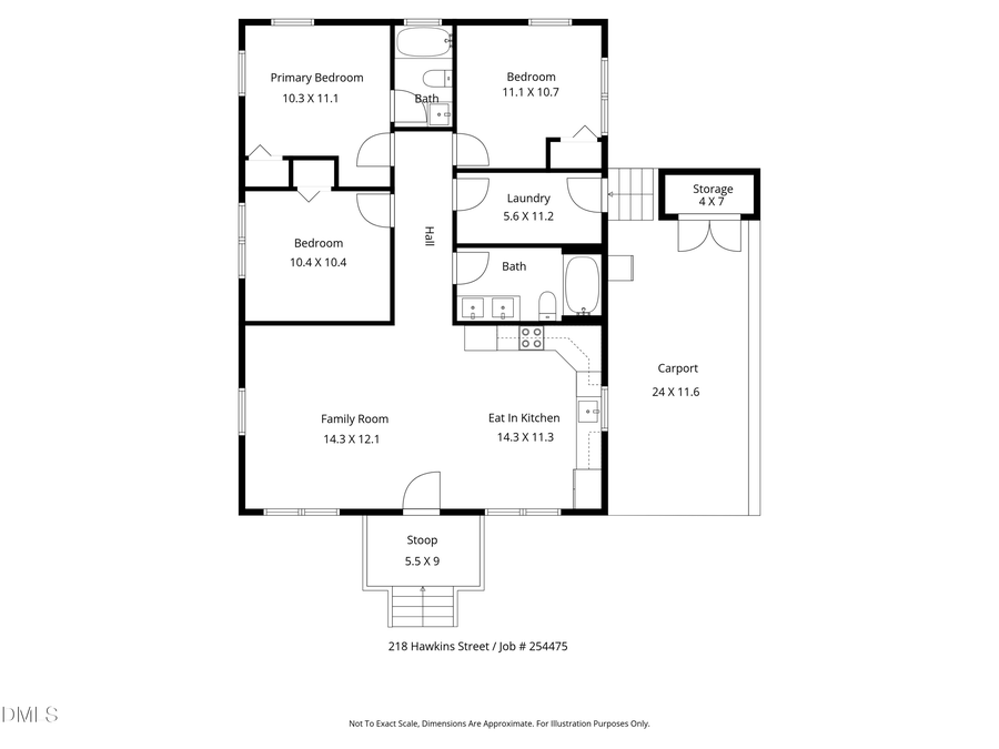 218 Hawkins Street, Franklinton, NC 27525 - #2
