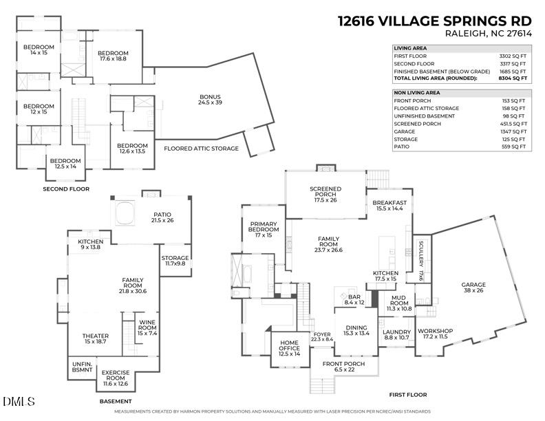 12616 Village Springs Road, Raleigh, NC 27614 - #2