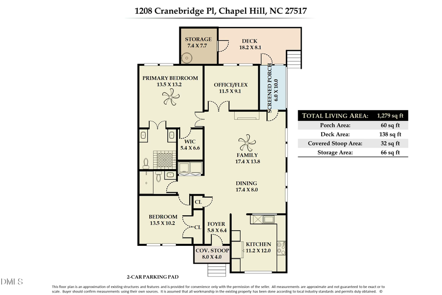 1208 Cranebridge Place, Chapel Hill, NC 27517 - #2
