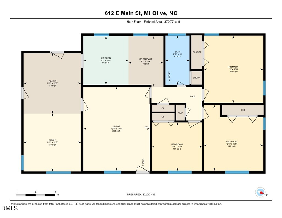 612 E Main Street, Mount Olive, NC 28365 - #2