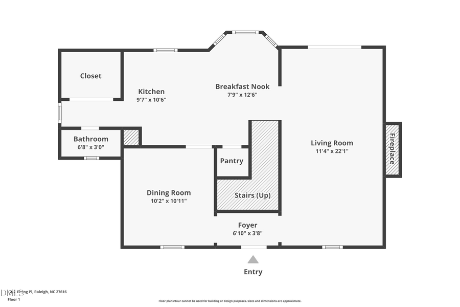 7232 Ewing Place, Raleigh, NC 27616 - #2