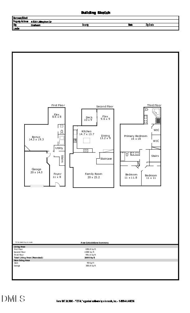 4109 Lillington Drive, Durham, NC 27704 - #2