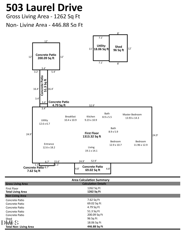 503 Laurel Drive, Smithfield, NC 27577 - #2