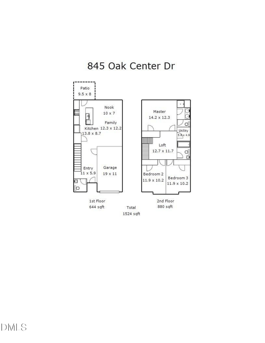 845 Oak Center Drive, Raleigh, NC 27610 - #2